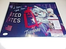 JOHN GLENN ASTRONAUT,SENATOR TO JOYCE JSA/COA SIGNED 11X14 PHOTO