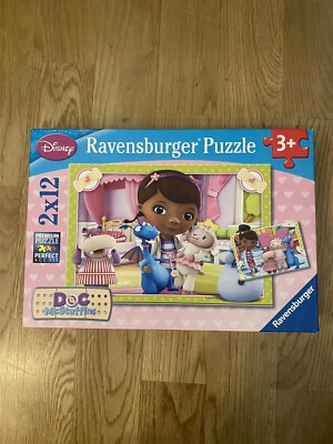 Disney Doc Mc Stuffins Puzzle 2x24 Teile / Zustand sehr gut