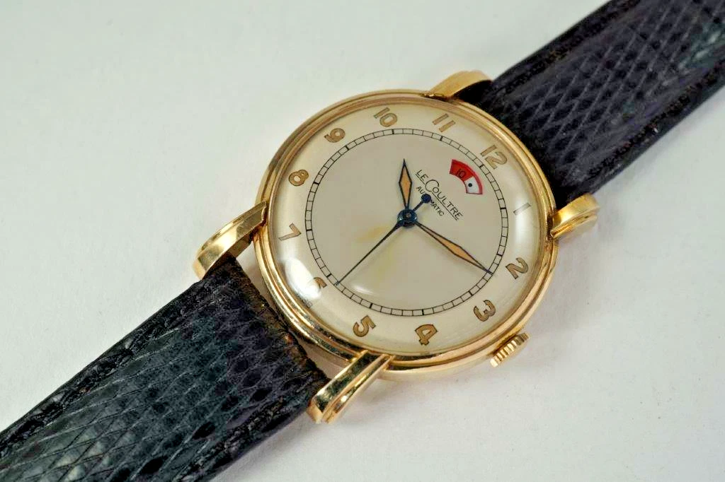 Jaeger LeCoultre — LeCOULTRE VINTAGE 10K G.F. POWERWIND BUMPER AUTOMATIC C.1950'S MINTY CONDITION!!