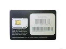 new VERIZON TRIPLECUT SIM CARD.  CDMA 4G/5G  PREPAID OR CONTRACT
