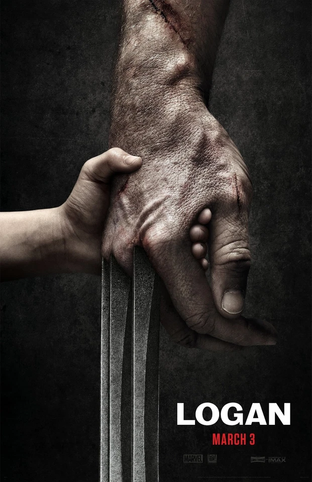 Logan movie poster (c) : 11" x 17" : Hugh Jackman, Wolverine poster, X-Men