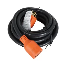 LABLT 30Amp 10~100FT 4 Prong RV Extension Power Cord NEMA L14-30P/R with Cord