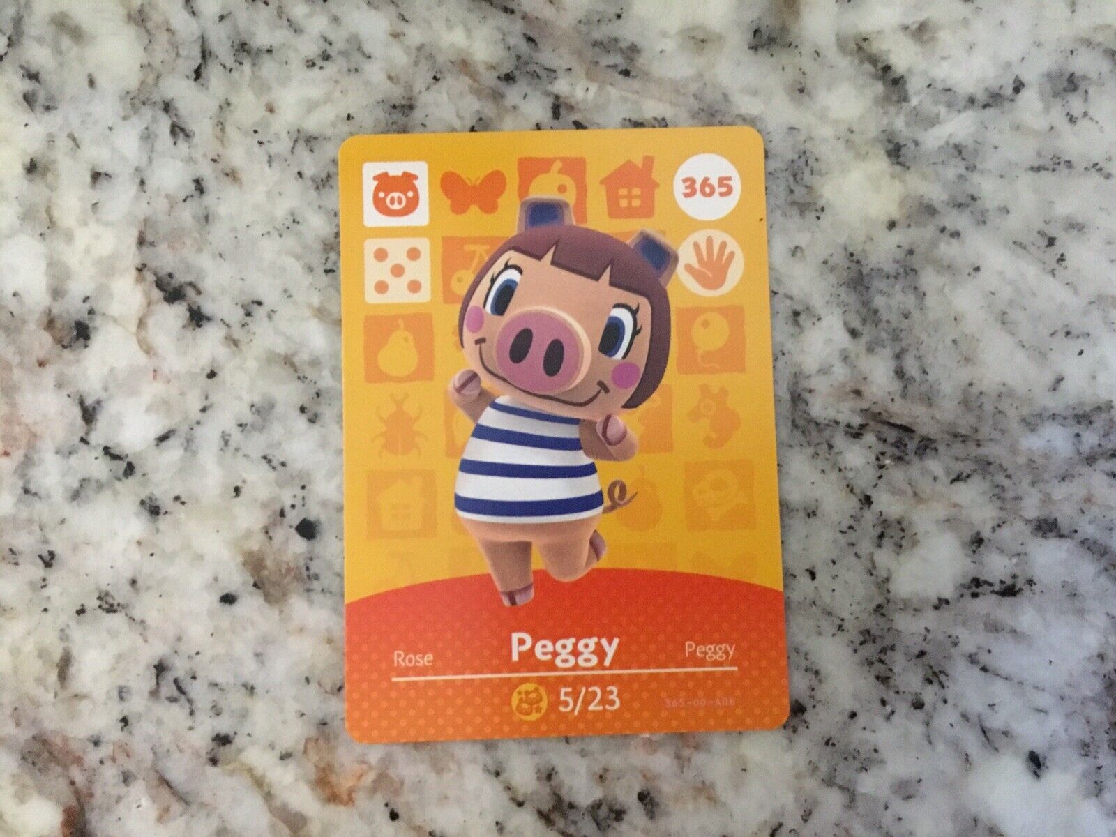 PEGGY #365 Animal Crossing Amiibo Authentic Nintendo Mint Card From Series 4  | eBay
