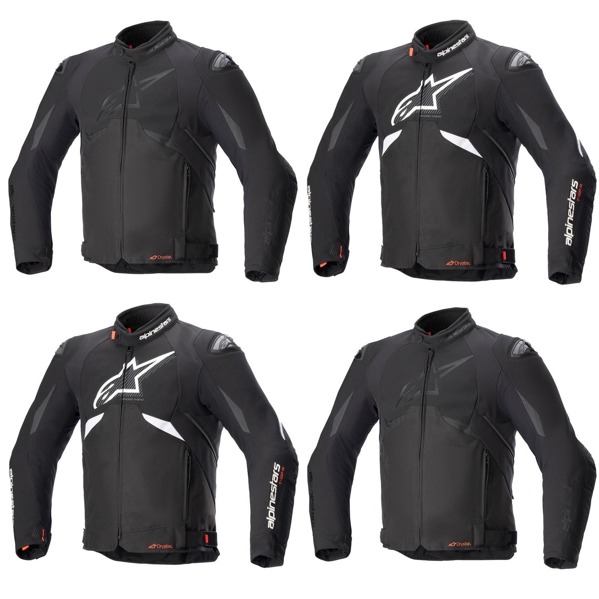 Alpinestars T-GP R v3 Drystar Waterproof Motorcycle Jacket Sports Touring  Black