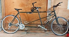 Trek 1100 Tandem Road Bike XL Large Steel 63cm 57cm Deore DX XT WI USA Made 1995