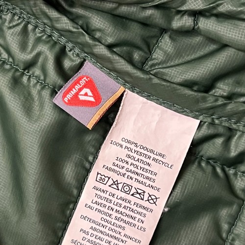 LL Bean PrimaLoft Packaway Hooded Jacket Men’s XL Regular Green 503392 - Picture 9 of 12