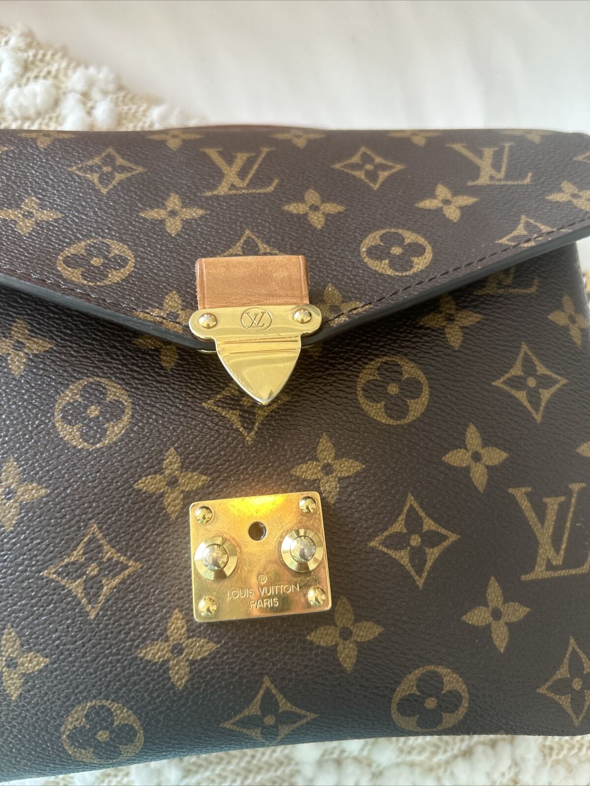 Louis Vuitton Pochette Métis Shoulder Bag Brown C… - image 6