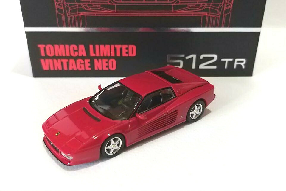 F⑦ TOMICA LIMITED VINTAGE NEO 512TR TOMICA LIMITED VINTAGE NEO Ferrari 512TR (Red) ~ 1/64 | eBay