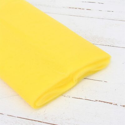 Threadart Premium Soft Tulle Fabric Bolt - 20 Yards by 54'' Wide - Canary