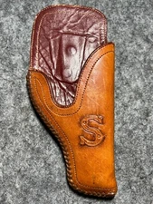 Custom Brown Leather Holster