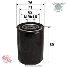 Filtre à huile Citroen C35