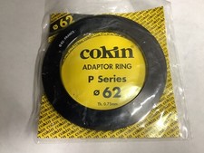 COKIN 62 MM P Series Adaptor Ring New Factory Sealed P462 Made In France