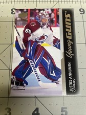 2021-22 Upper Deck Young Guns Justus Annunen # 708