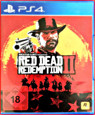 AB 18! SONY PS4 RED DEAD REDEMPTION II/2 +KARTE/POSTER ROCKSTAR GAMES+EXTRAGAME