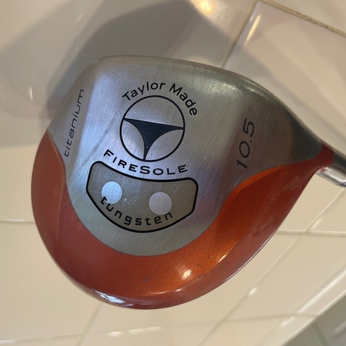 TaylorMade Titanium 10.5* Driver [RH] Stiff Flex Graphite Bubble Shaft R-80 Plus