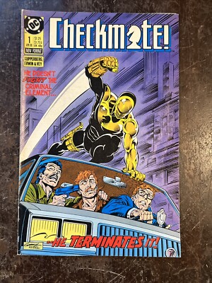 Checkmate #1 (1988) First Issue  - DC Comic Book - TASK FORCE X