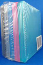 3.5" FLOPPY STORAGE BOXES COLOR -- PACK OF 5
