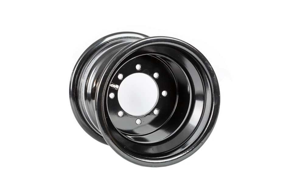 TRX 300EX 250EX Front Rear Wheels 10x5 9x8 Alba Racing Black Rolled Lip 41 - Image 3 of 4