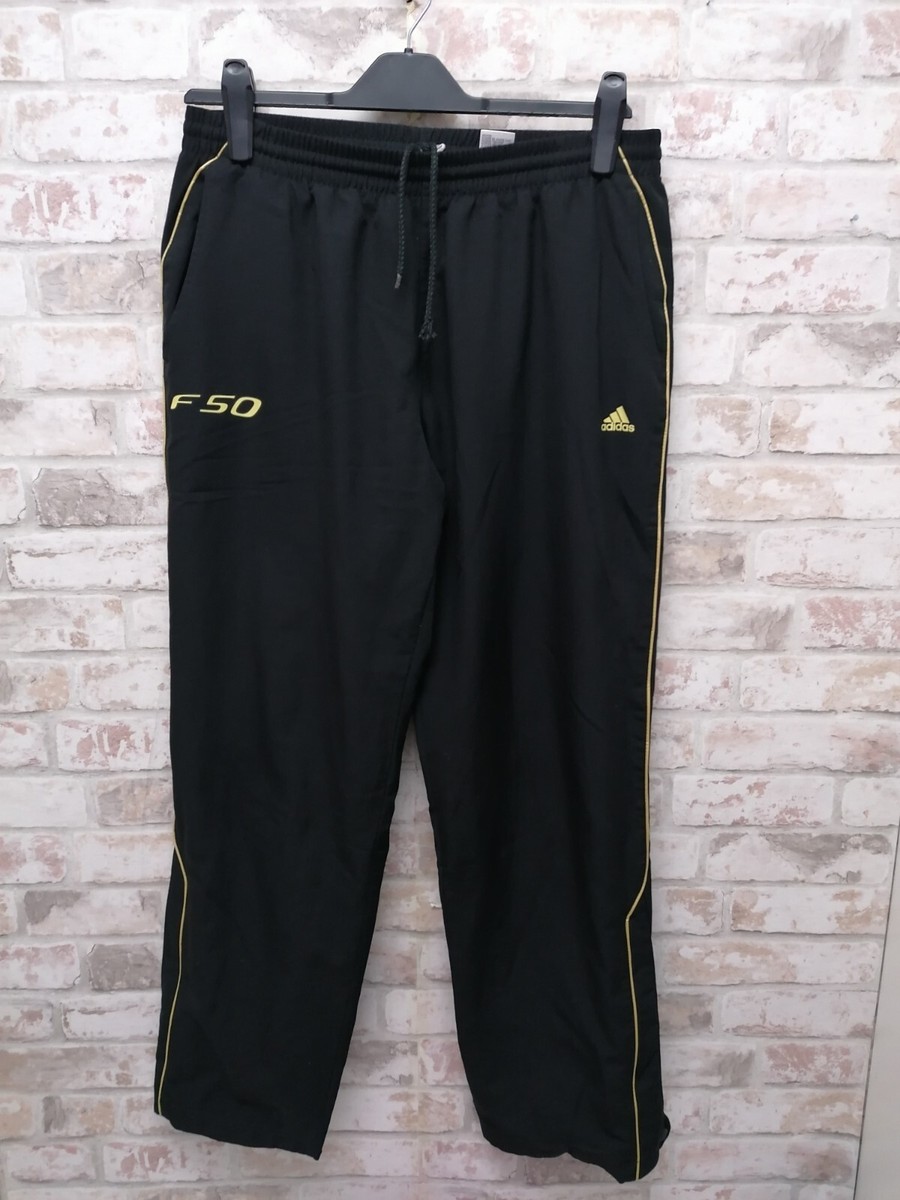 Adidas Clima365 F50 black tracksuit bottoms size