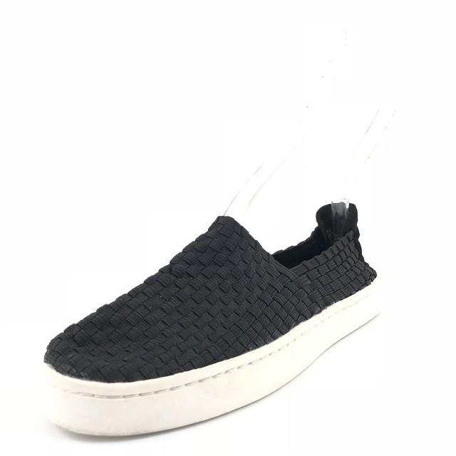 steve madden woven slip on sneakers