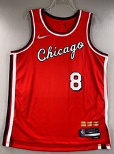 Zach Lavine Chicago Bulls Nike City Edition Swingman Jersey Men's 2021/22 NBA #8
