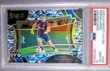 2023-24 Panini Select La Liga Fermin Lopez #220 Winter Camo 31/99 Rookie PSA 10 
