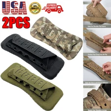 2PCS Tactical Plate Carrier Vest Shoulder Pads Soft Shoulder Strap Cushion Pad