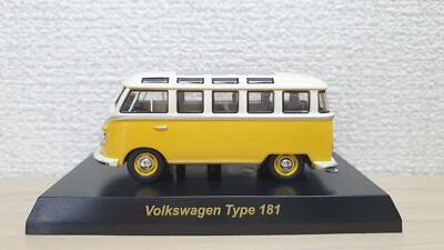 Volkswagen Type 2 (T1) ミニカー イエロー Kyosho 1/64 VW VOLKSWAGEN BUS TYPE 2 T1 YELLOW diecast car