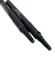 2X Laura Geller Inkcredible Eyeliner GRAPHITE & MIDNIGHT BLUE READ IMPERFECT