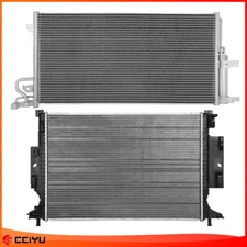 Assembly Radiator & AC Condenser For 2017-2019 Ford Escape 2015-2019 Lincoln MKC