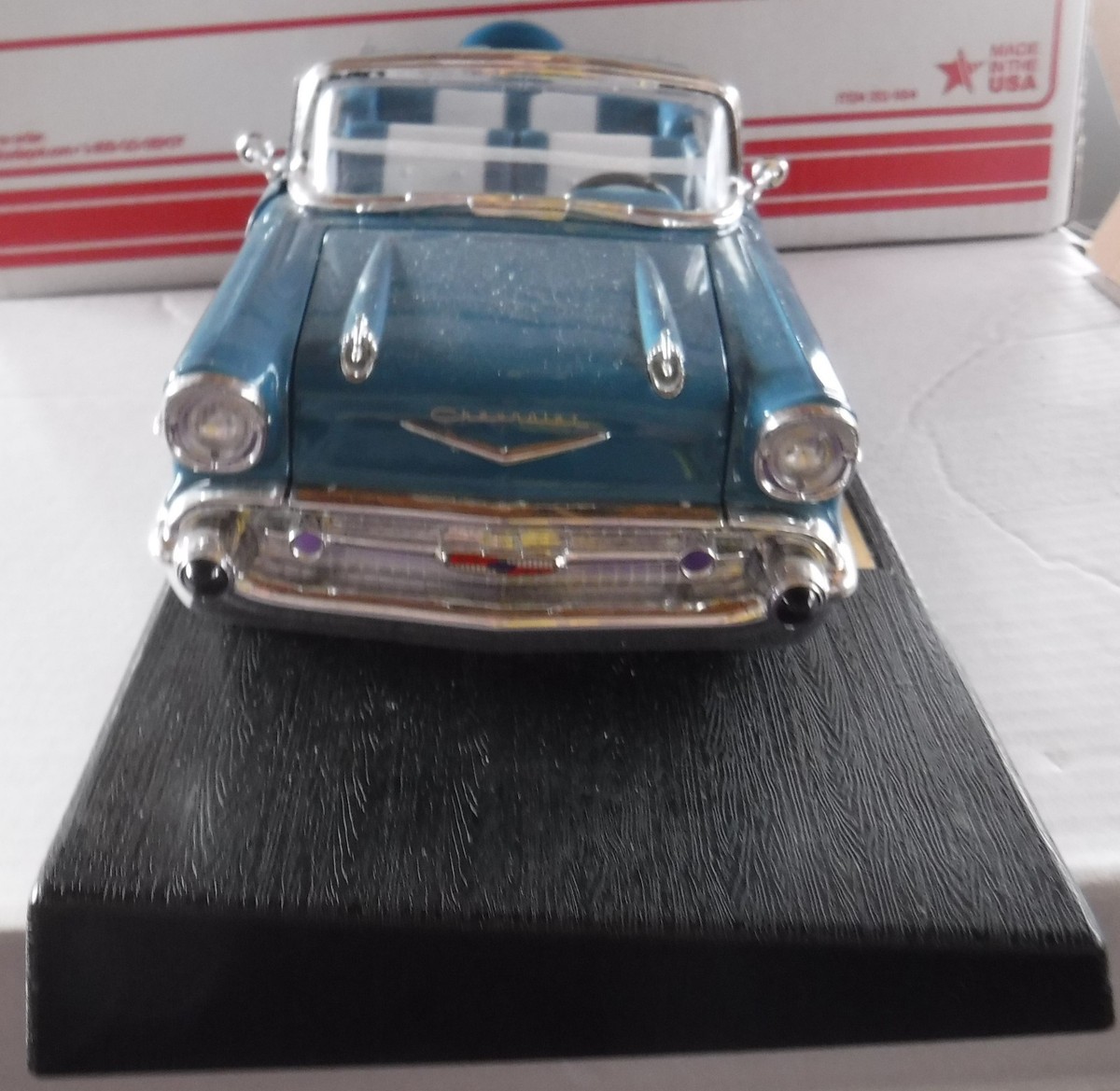 Chevrolet Bel Air 1957 Model Car Blue | eBay