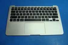 MacBook Air A1465 11" 2015 MJVP2LL Top Case Palmrest w/Keyboard Silver 661-7473