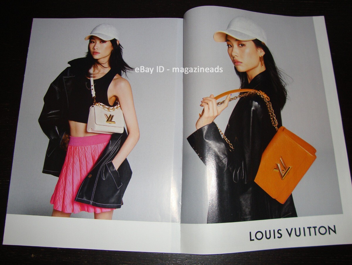 LOUIS VUITTON 6-Page Magazine PRINT AD 2022 'Twist' HOYEON JUNG | eBay