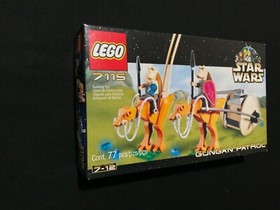 LEGO Star Wars Gungan Patrol 7115 Sealed New Episode 1 jar jar binks From 2000