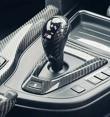 BMW Original Kohlefaser Innenraum DCT Getriebeknauf & Surround Verkleidung M2 M3 F80 M4 - Bild 1 von 4