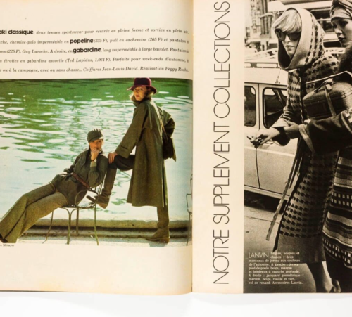 OLIVIERO TOSCANI Elle magazine FRANCE Sep 1975 Courreges DEPARDIEU Knapp PICASSO - Picture 14 of 21
