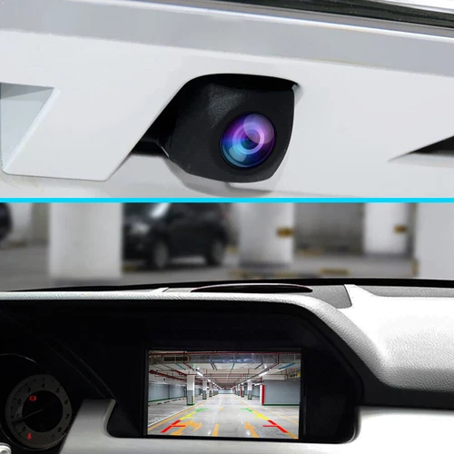 7'' Touch Screen Car Bluetooth BT FM Wireless CarPlay Auto with 1080P AHD Camera - Picture 12 of 13