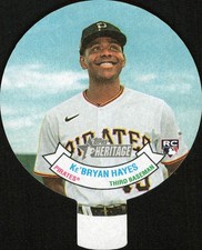 2021 Topps Heritage 1972 Topps Candy Lids #11 Ke'Bryan Hayes Pittsburgh Pirates