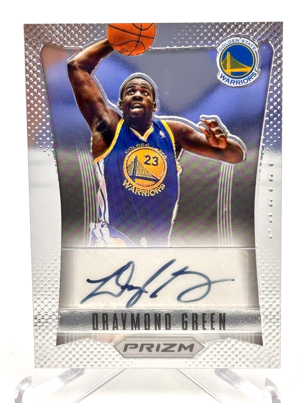 2012-13 Panini Prizm Auto Rookie Draymond Green #95 Golden State Warriors