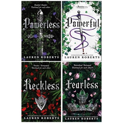 The Powerless Series By Lauren Roberts 4 Books Set - Ages 14+ - Paperback