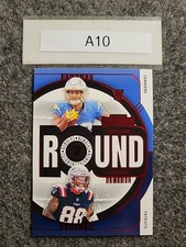 2024 Panini Contenders Round Numbers Red Brenden Rice / Jaheim Bell #22