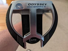 Odyssey O-Works 2-Ball Fang Putter. 35.5 Inches (RH) With Magnetic Cover. Preown
