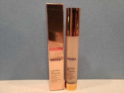 Yensa - Super Serum Silk Foundation Vitamin C + E - Fair Cool - 1 Fl OZ - NIB