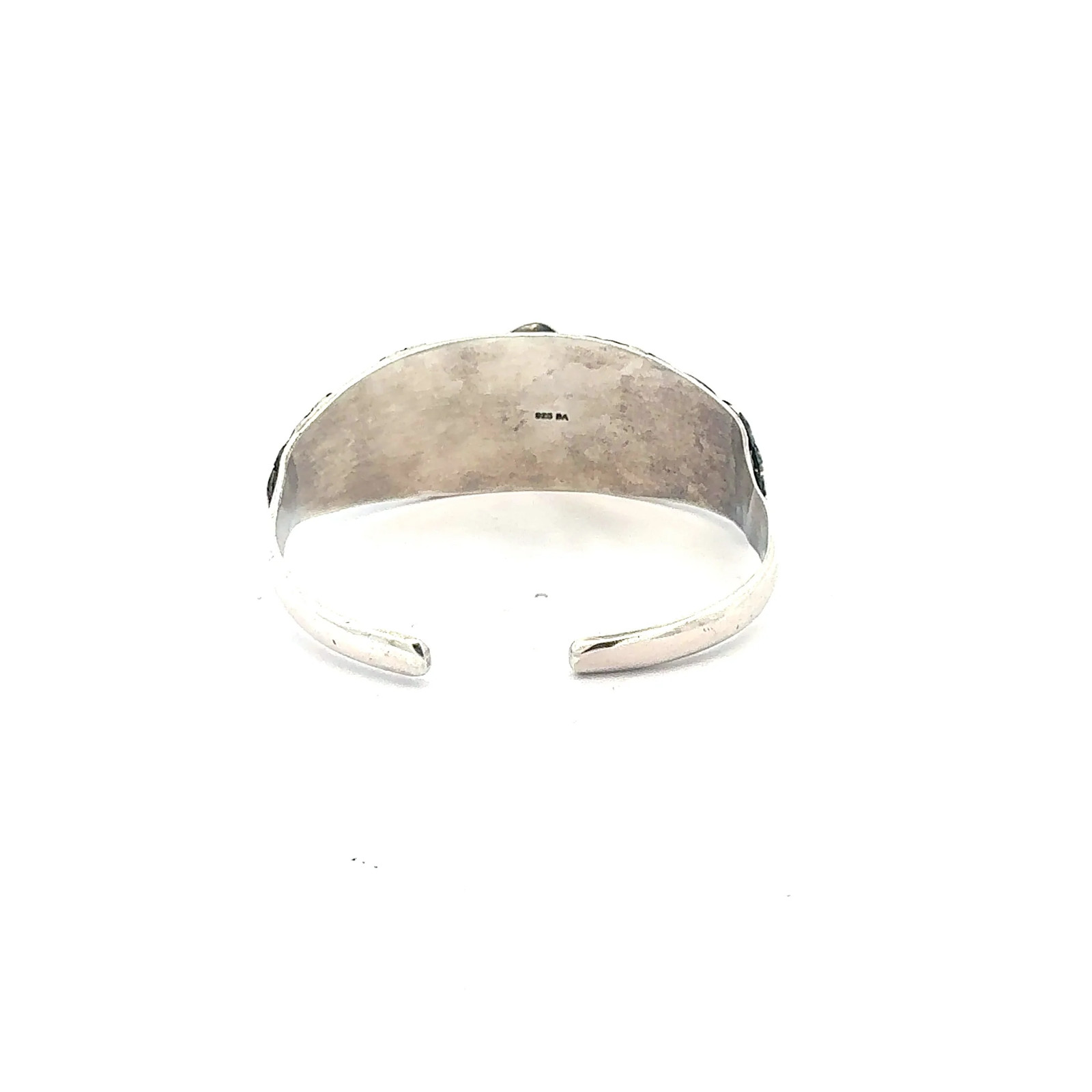 Solid 925 Sterling Silver Bangle - Pure Elegance - image 4