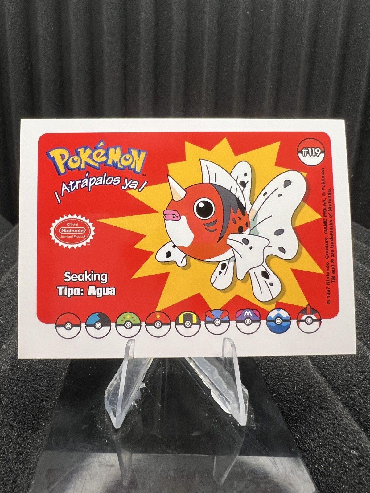Seaking #119 - Who's That Pokemon 2025 - Pokemon Card NM