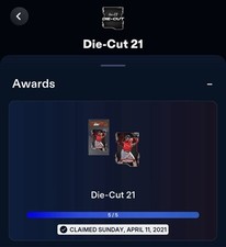 2021 Topps Bunt Die Cut 5 Card Set W/Rafael Devers Award Card DIGITAL 
