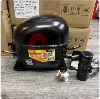 New 1PCS Secop 230V 50Hz 60Hz compressor NL7.3MF 105G6772 1/4hp MBP