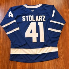 Anthony Stolarz Toronto Maple Leafs Jersey Size 52
