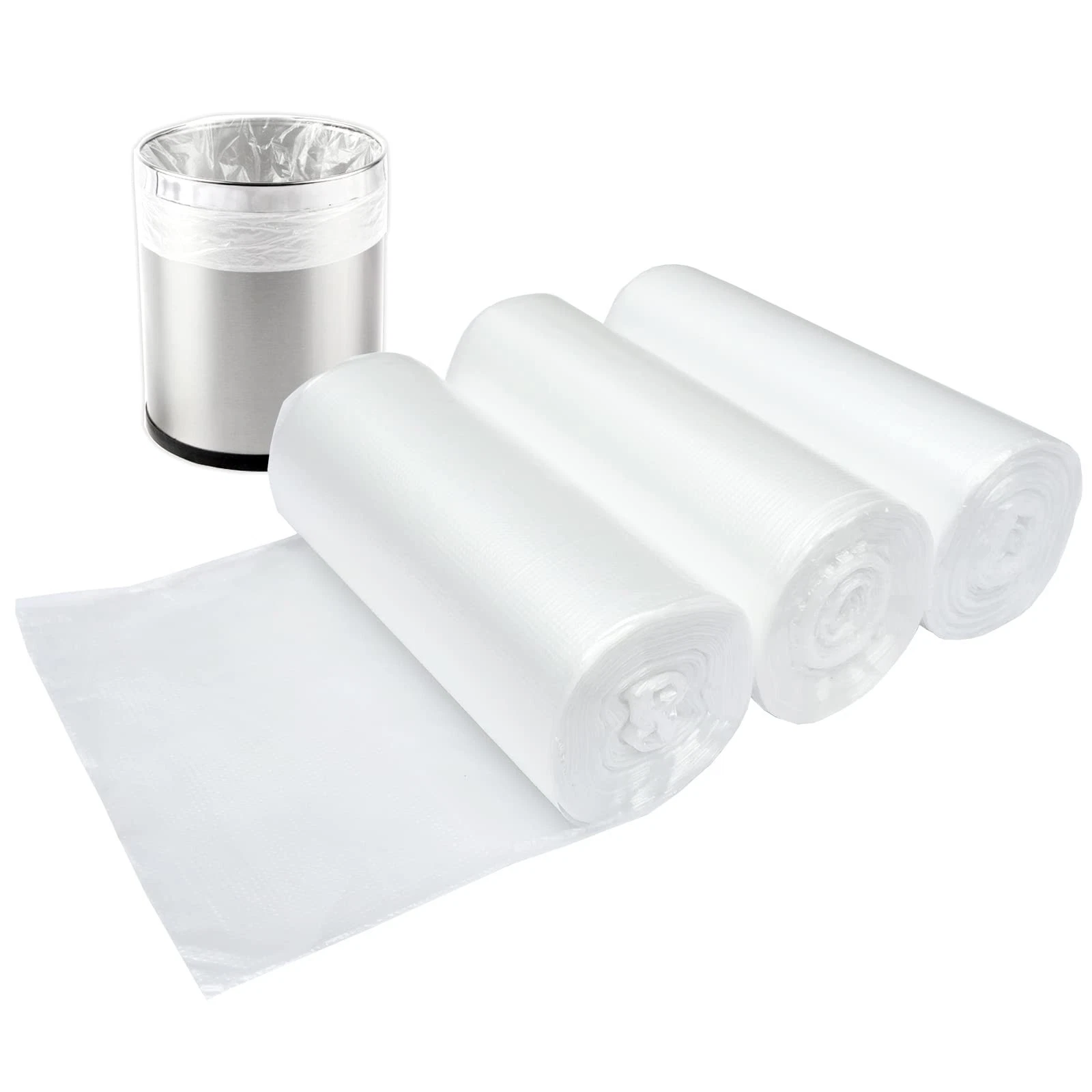 Can Liners 1.2 Gallon Clear Can Liners