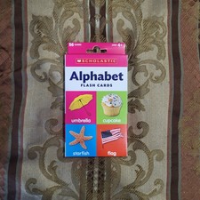 Flash Cards Learning Alphabet for Toddlers Baby First Words Letter Picture Word